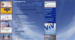 Desktop Screenshot of hochseilgarten.de
